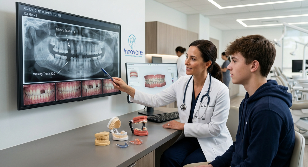 Agenesia dental - Clinica Innovare