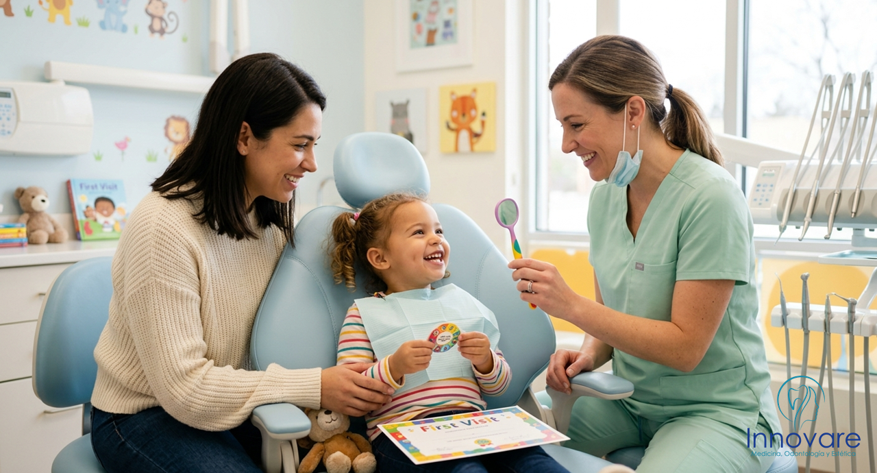 Primera visita al odontólogo - Clinica Innovare